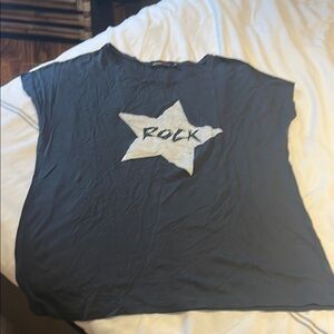 Rock Star Graphic Women's Top